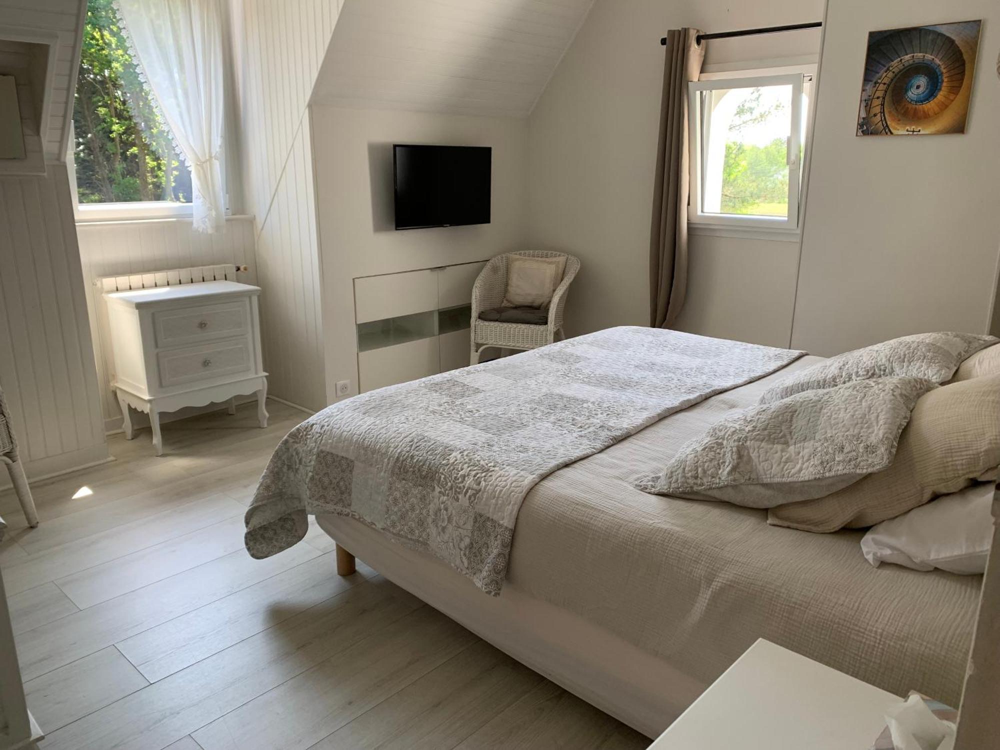 La Gentilhommiere Bed and Breakfast Tréffiagat Kamer foto
